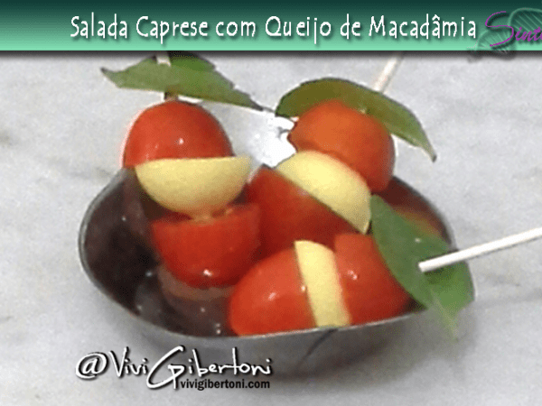 | Salada Caprese no Palito |