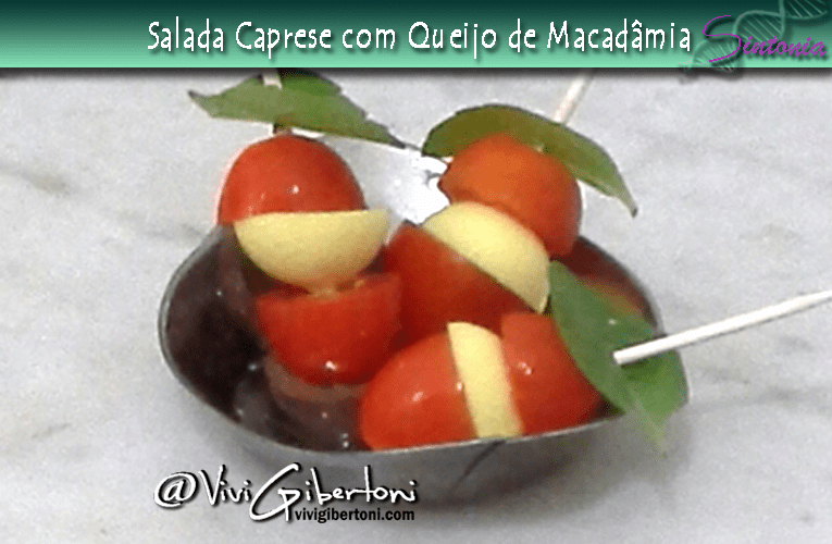 | Salada Caprese no Palito |