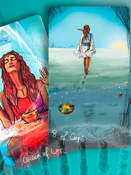 |A força das Águas no Tarot|