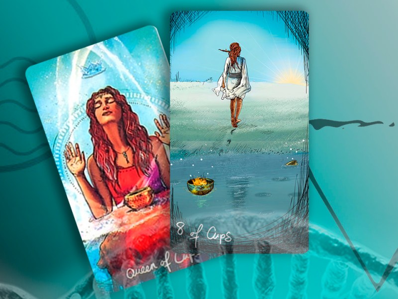 |A força das Águas no Tarot|